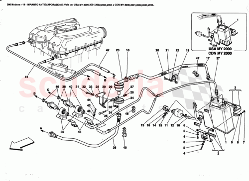 Part Diagram for Ferrari 180615