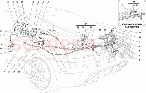 Part Diagram for Ferrari 81018600