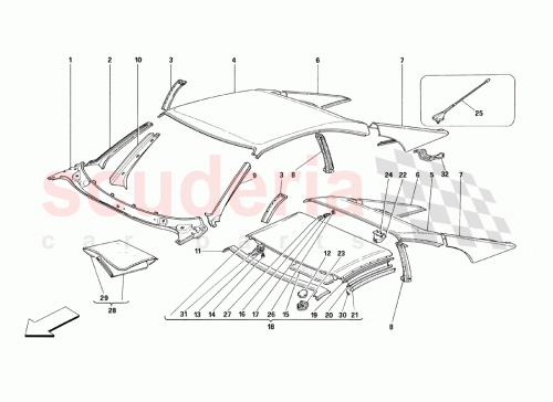 Part Diagram for Ferrari 10902424