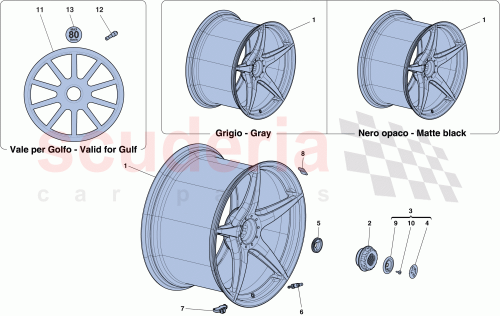 Part Diagram for Ferrari 327508