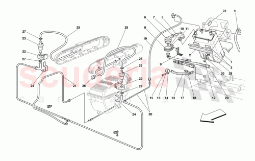 Part Diagram for Ferrari 182243