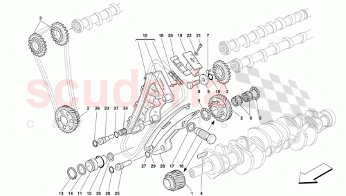 Part Diagram for Ferrari 165788