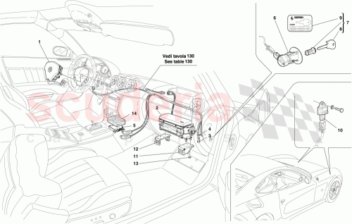 Part Diagram for Ferrari 72183400