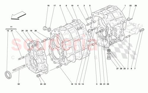 Part Diagram for Ferrari 172620