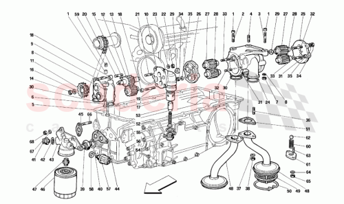 Part Diagram for Ferrari 120940