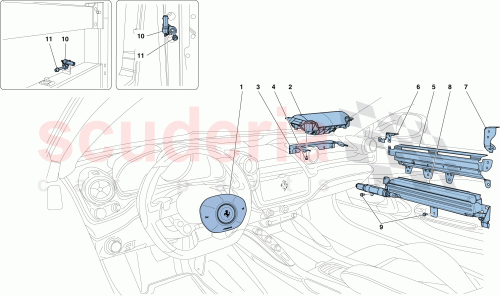 Part Diagram for Ferrari 87878000