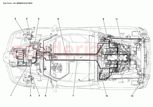 Part Diagram for Ferrari 196341