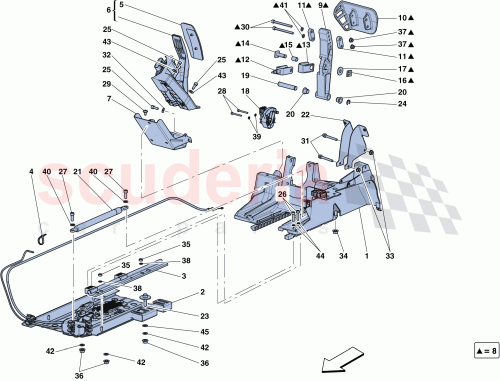 Part Diagram for Ferrari 307879