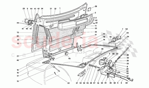 Part Diagram for Ferrari 61572000