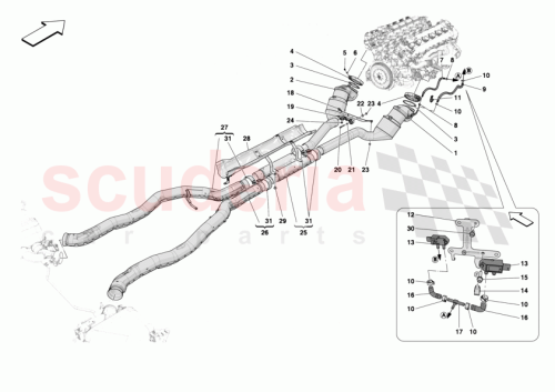Part Diagram for Ferrari 081290900