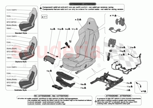 Part Diagram for Ferrari 000973512