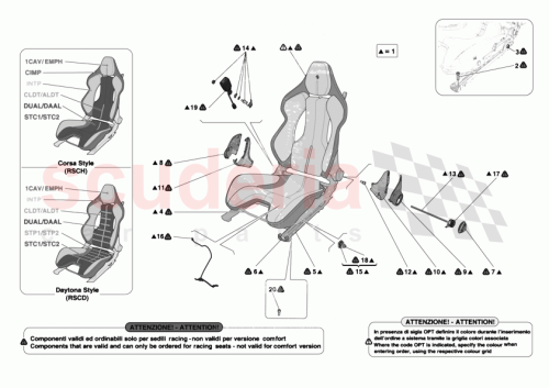 Part Diagram for Ferrari 973544