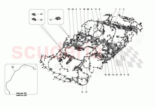 Part Diagram for Ferrari 055012793