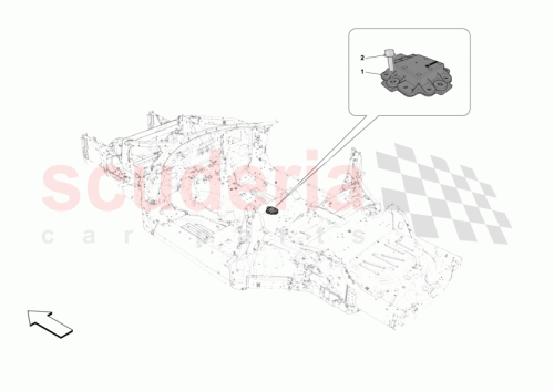 Part Diagram for Ferrari 000807009
