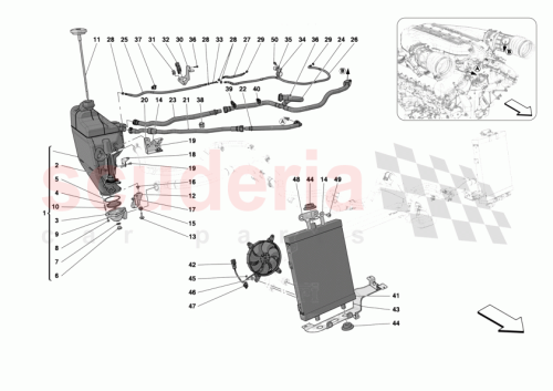 Part Diagram for Ferrari 010441890