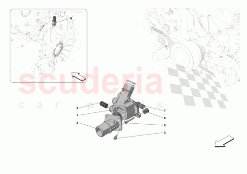 Part Diagram for Ferrari 000304074