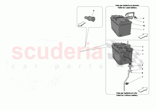 Part Diagram for Ferrari 000849302
