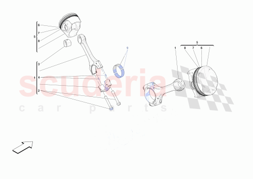 Part Diagram for Ferrari 771342