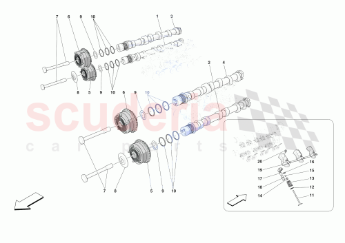 Part Diagram for Ferrari 745652