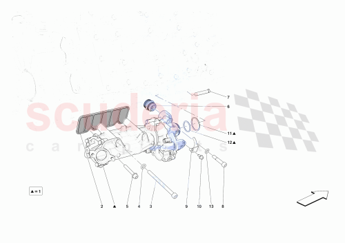 Part Diagram for Ferrari 965552