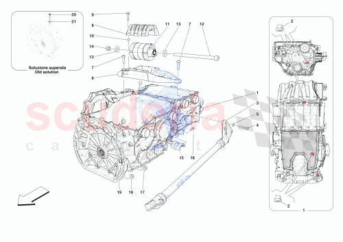 Part Diagram for Ferrari 858419