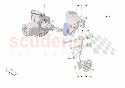 Part Diagram for Ferrari 933730