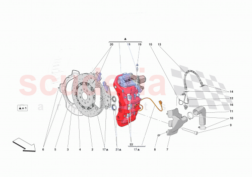 Part Diagram for Ferrari 776929