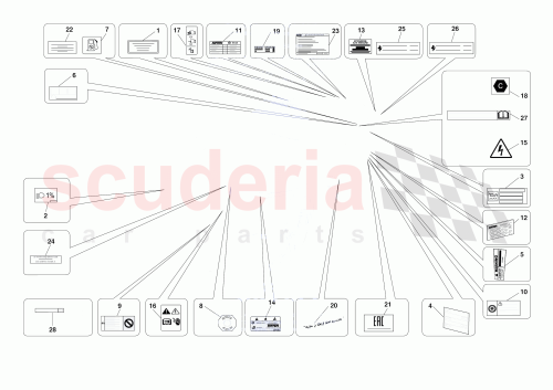 Part Diagram for Ferrari 924031