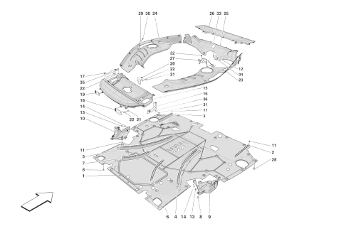 Part Diagram for Ferrari 70007647