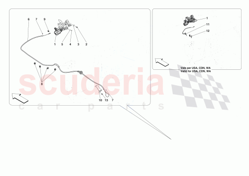 Part Diagram for Ferrari 11087676