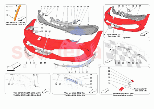 Part Diagram for Ferrari 831807