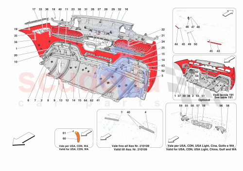 Part Diagram for Ferrari 949215