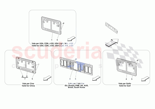 Part Diagram for Ferrari 890797