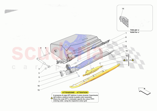 Part Diagram for Ferrari 816854