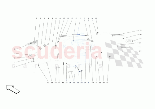 Part Diagram for Ferrari 898398
