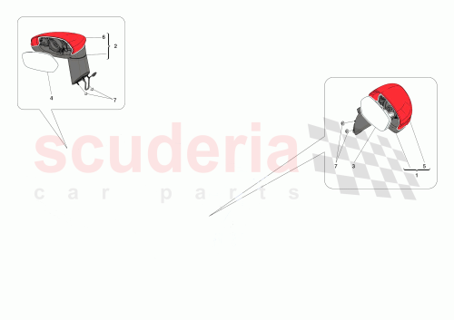 Part Diagram for Ferrari 947380