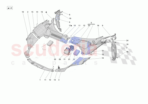 Part Diagram for Ferrari 792374
