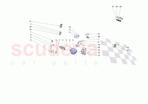 Part Diagram for Ferrari 939579