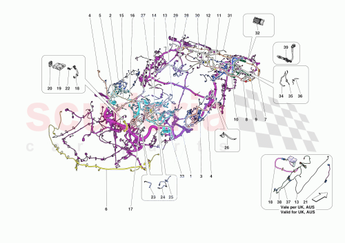Part Diagram for Ferrari 913902