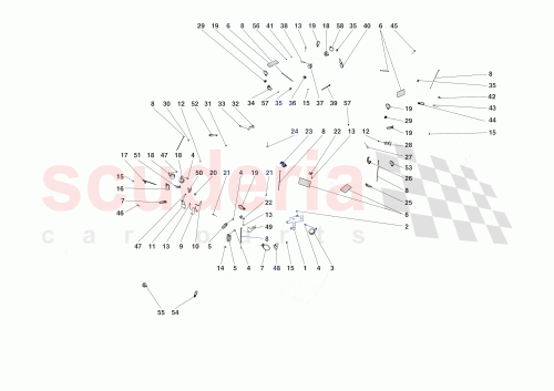Part Diagram for Ferrari 743009