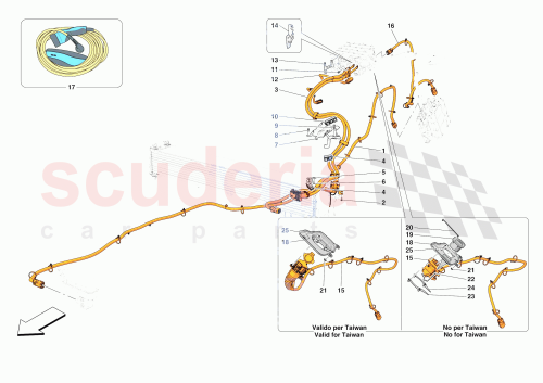 Part Diagram for Ferrari 879949