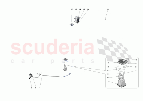 Part Diagram for Ferrari 936441