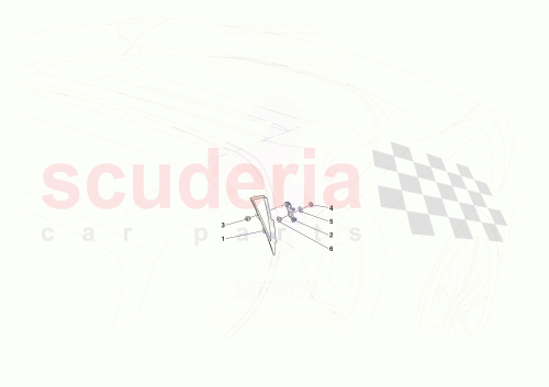 Part Diagram for Ferrari 870355