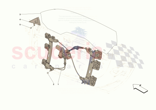Part Diagram for Ferrari 920555