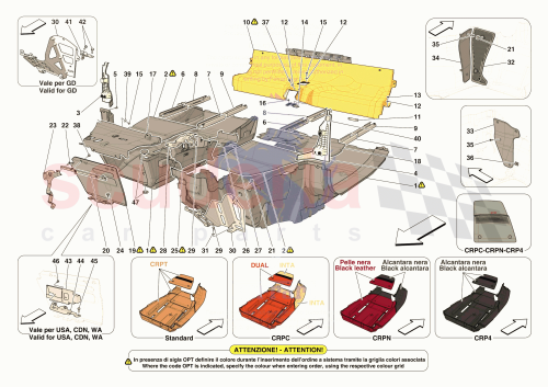 Part Diagram for Ferrari 000788583