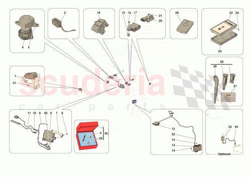 Part Diagram for Ferrari 949958