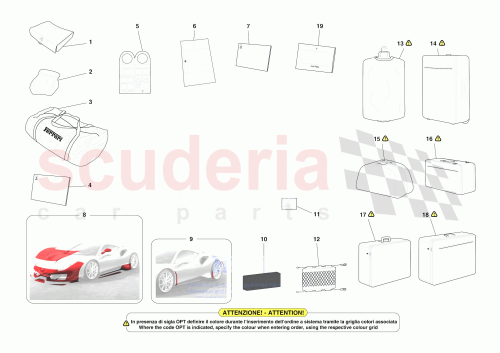 Part Diagram for Ferrari 914958