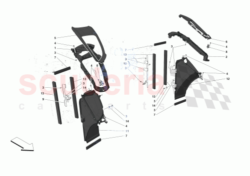 Part Diagram for Ferrari 939048