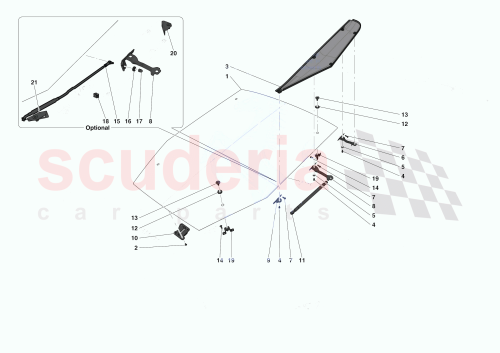 Part Diagram for Ferrari 14304187