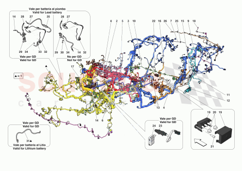 Part Diagram for Ferrari 742967